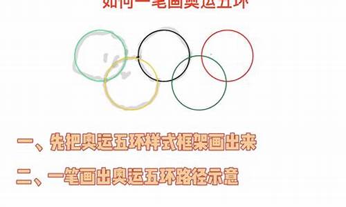 奥运五环一笔画完_奥运五环 一笔画