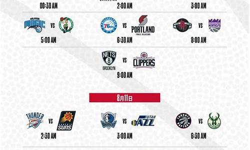 今日nba赛程安排表_今日nba赛程安排